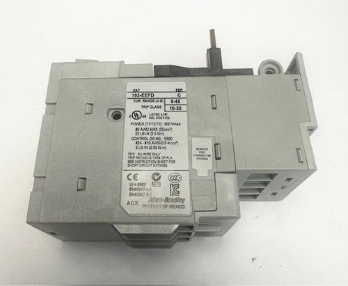 Allen Bradley 193-EEFD Overload Relay 9-45A, 3 pole, Class 10,15,20,30 - Picture 3 of 5