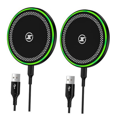 2Packs Wireless Charger Pad,Pixel 9 Pro Wireless Charger Station for Google 