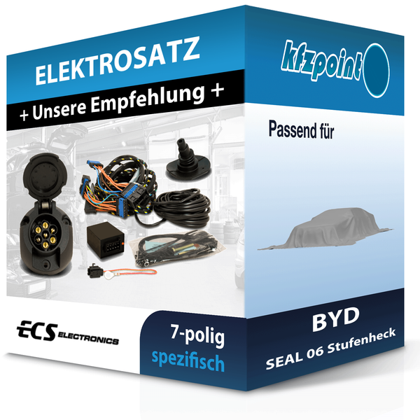 für BYD Seal 06 Stufenheck 09.2025-Jetzt ECS E-Satz 7Polig Fahrzeugspezifisch-image