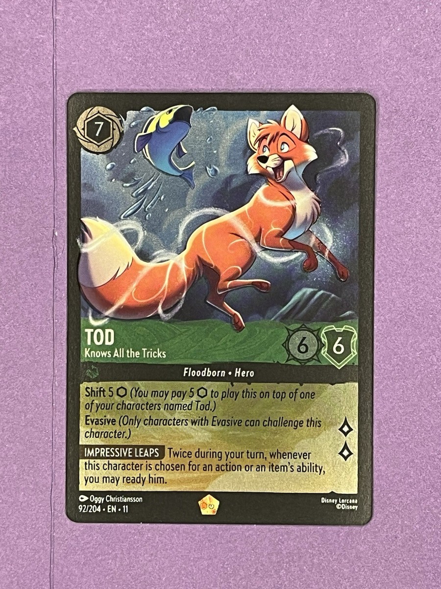 Tod Knows all the Tricks - COLD FOIL - Legendary - WInterspell 92