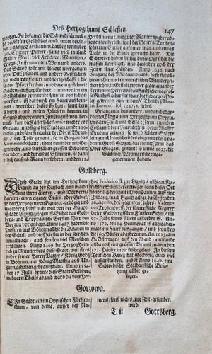 Original antique map HLOHOV, GLOGAU, 1650 + 6 orig. sheets with city description - Picture 7 of 7