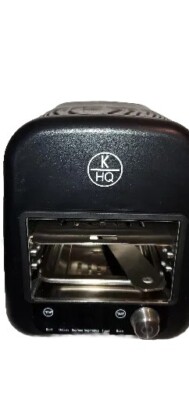 Kitchen HQ Electric Searing Oven With Stainless Sear Tray 1550W-Black-NEW