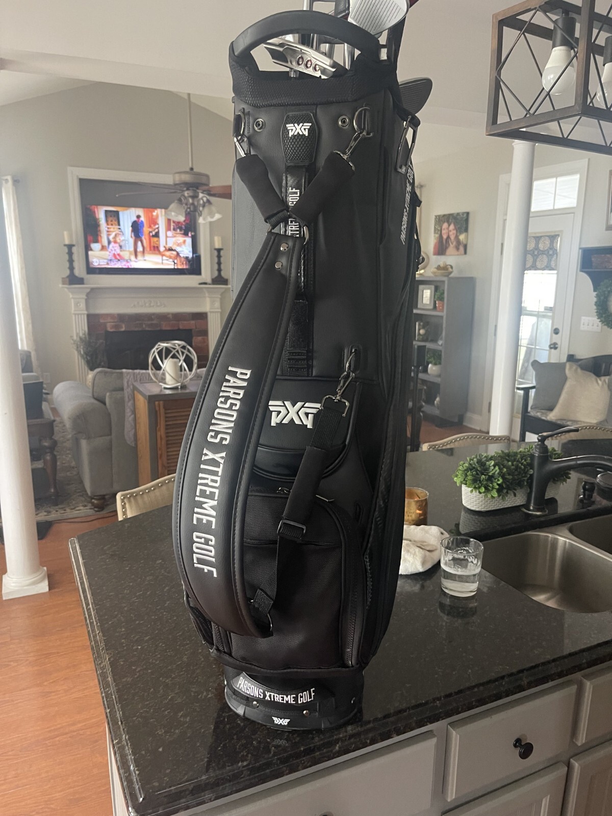 PXG Hybrid Golf Bag with Stand, 4Point Single Carry Quick Disconnect