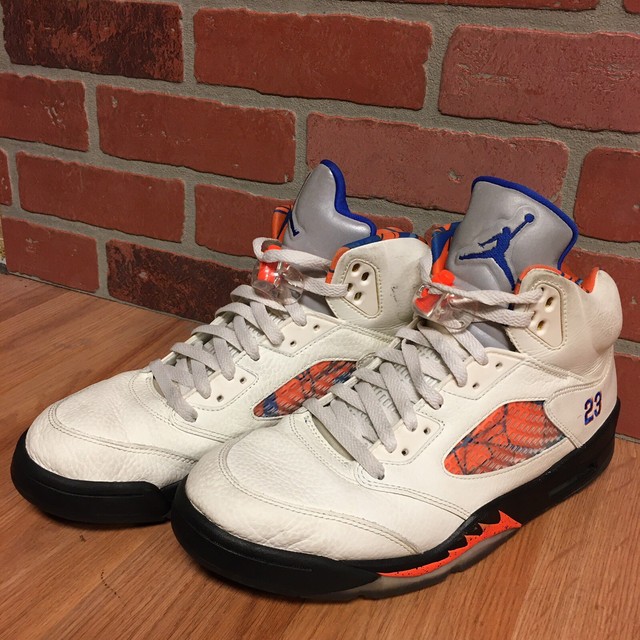 AJ5 AIR JORDAN 5 RETRO INTERNATIONAL FLIGHT SHOES MENS 10.5 WHITE BLACK ORANGE | eBay