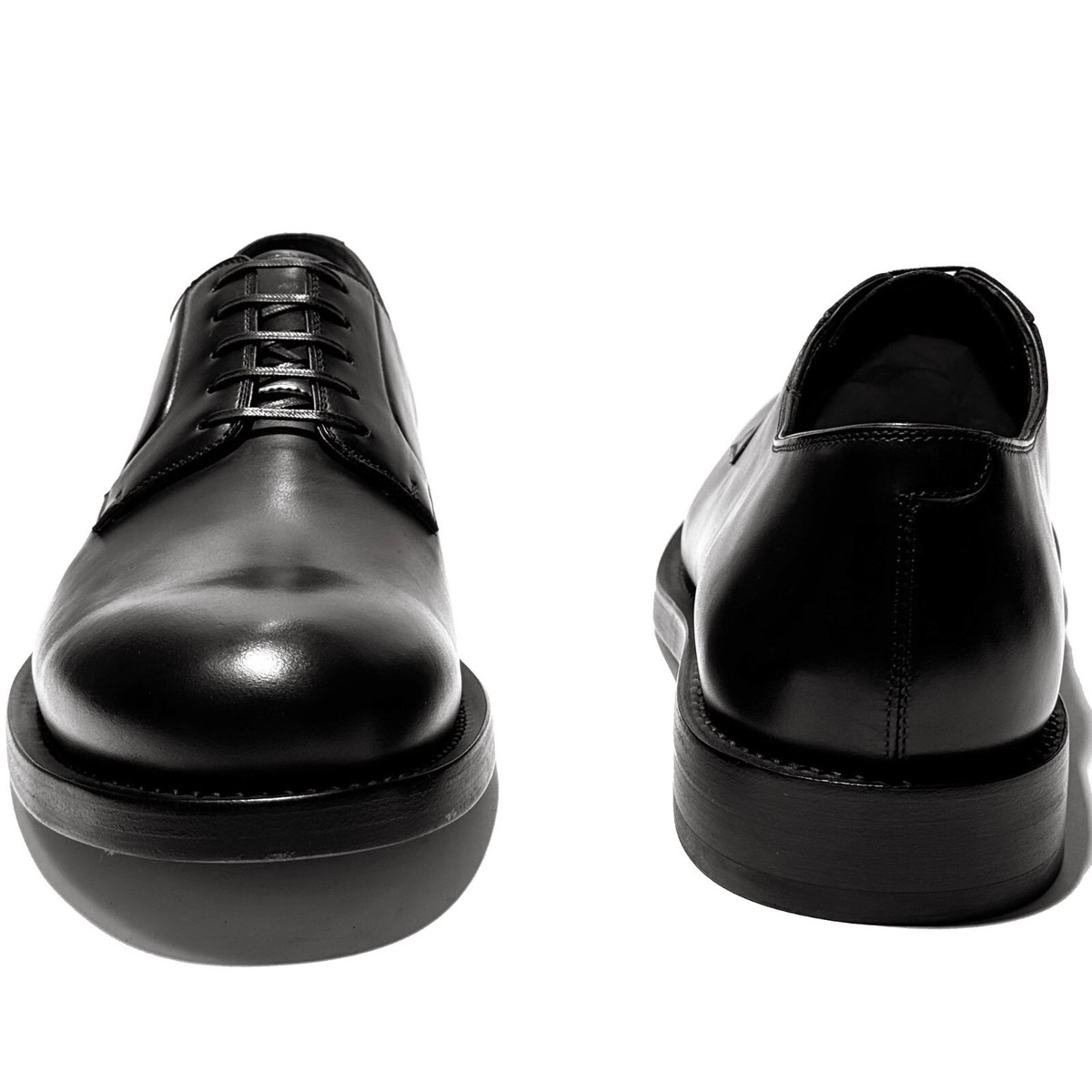 Salvatore Ferragamo Marius Men\'s Classic Black Oxfords Salvatore Ferragamo Marius Dress Shoe - Wide Width | ShopSimon main image 2