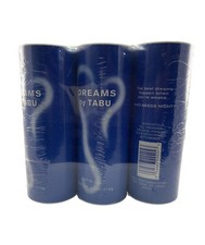 DANA DREAM BY TABU SATIN TALC 4 OZ LOT OF 3