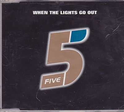 Five-When The Lights Go Out Promo cd single