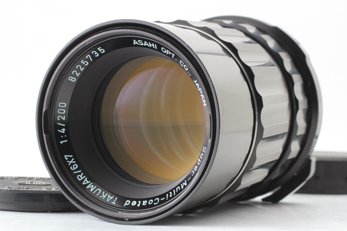 Tele Takumar Takumar 200mm N Mint] Asahi Pentax 6x7 Lens Super