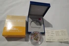 2004 PETER PAN SILVER PROOF UNC 1 1/2 EURO BOXED COLOURED FRANCE FRENCH COIN