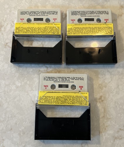 The Super 60's Great Stars & Their Great Original Hits 3 Cassette Set FAST SHIP - Picture 3 of 5