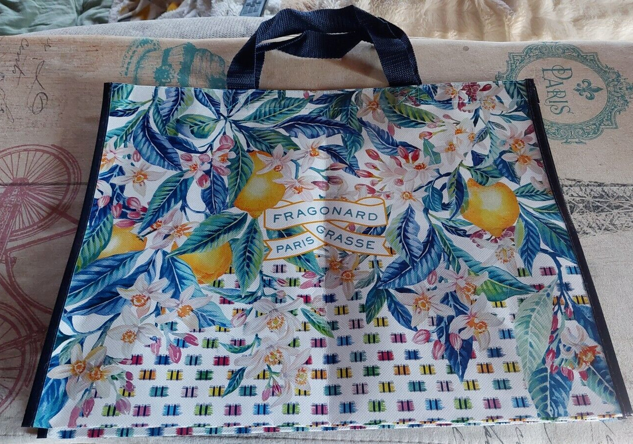 Sac cabas Fragonard Fleurs de citronnier grand format pour ne plus manquer d espace