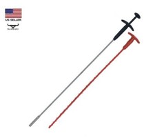 2-piece Combo 24" Flex Coil Grabber Reach Tool & 22" Hair Zipper Drain Cleaner