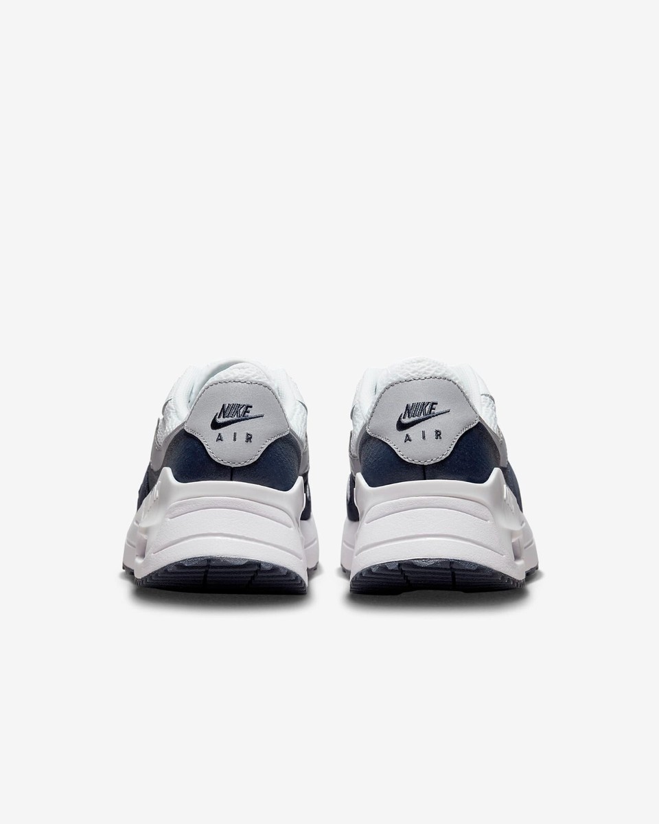 Nike Air Max System Shoes Men's Sneakers White/Obsidian/Gray
