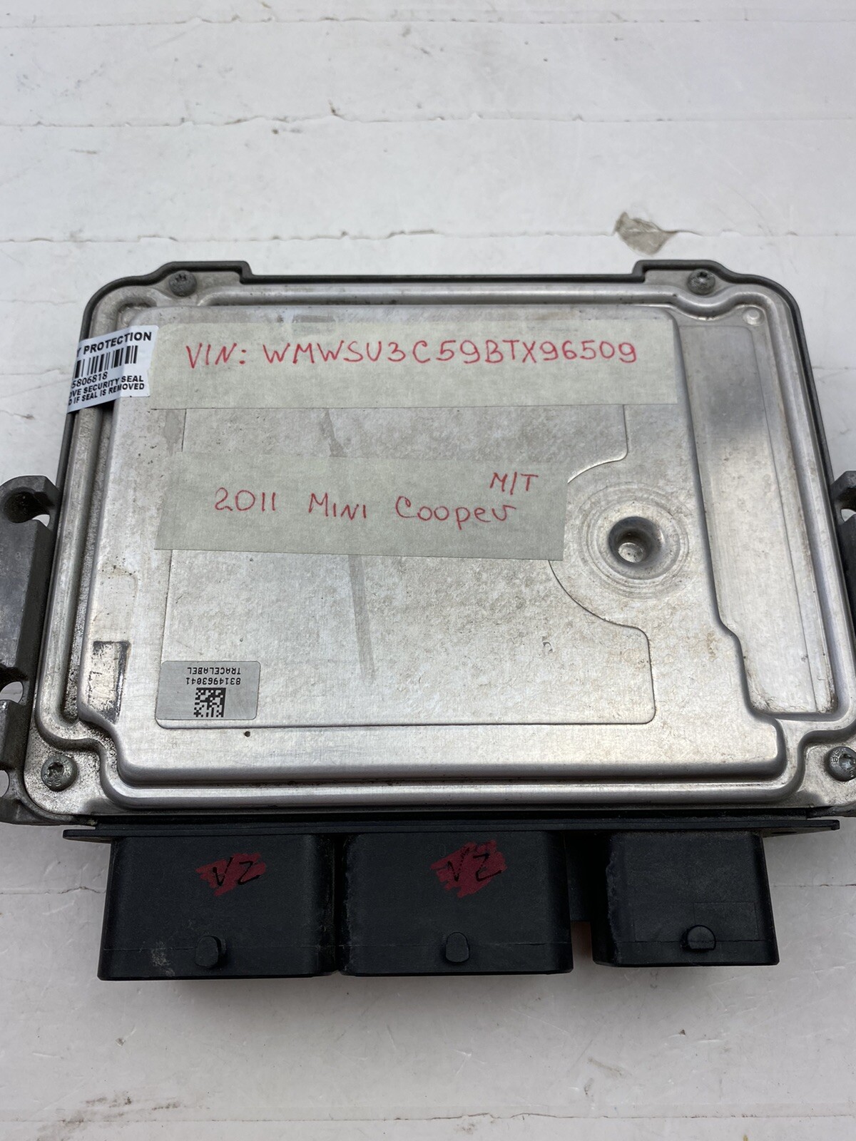 2011-2012 MINI COOPER S 1.6L M/T ENGINE COMPUTER MODULE ECU ECM 7 615 ...