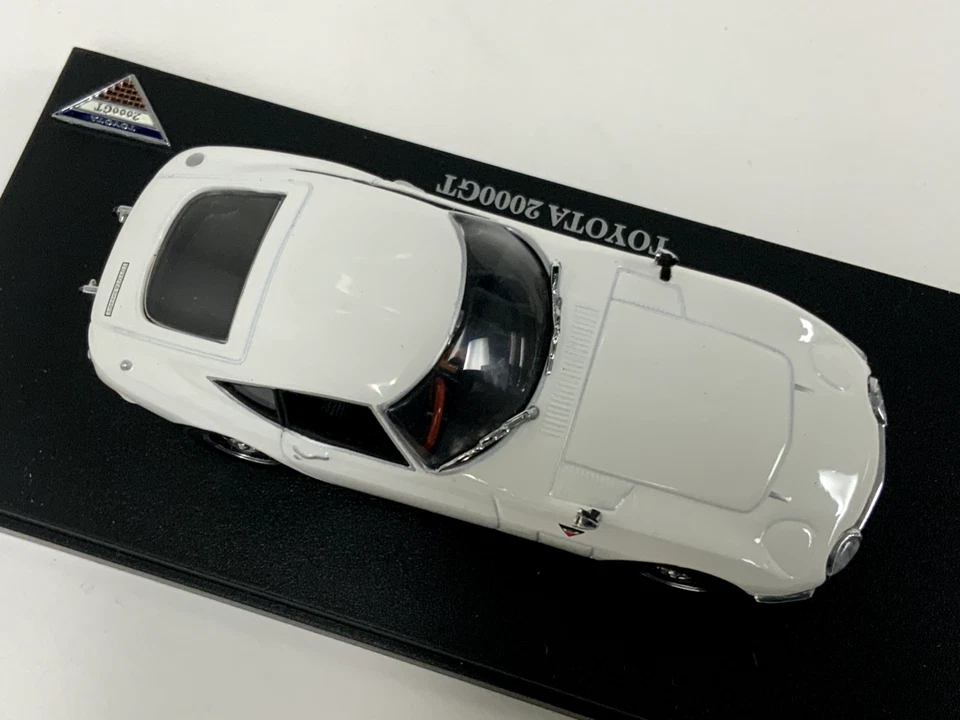 1/43 Kyosho Toyota 2000 GT de 1968 en blanco 03031W CF063 Foto 2 de 4