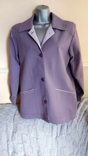 Finesse Lavender Long Sleeved Jacket Pockets Size 12 Bnwt