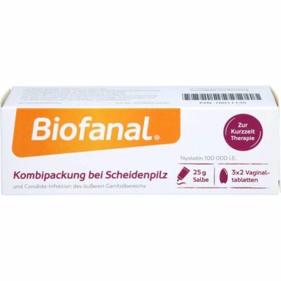 DR. PFLEGER ARZNEIMITTEL GMBH BIOFANAL Kombipackung b.Scheidenpilz Vagtab.+Salbe 1 P PZN16011135