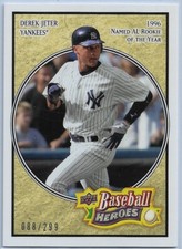 Derek Jeter 2008 Upper Deck Heroes Beige #114 SN 088/299