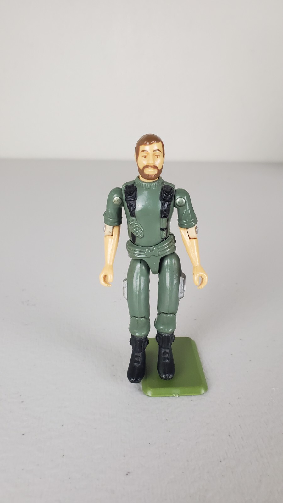 GI Joe ARAH Breaker Straight Arm Action Figure 1982 Vintage Complete with Filecard
