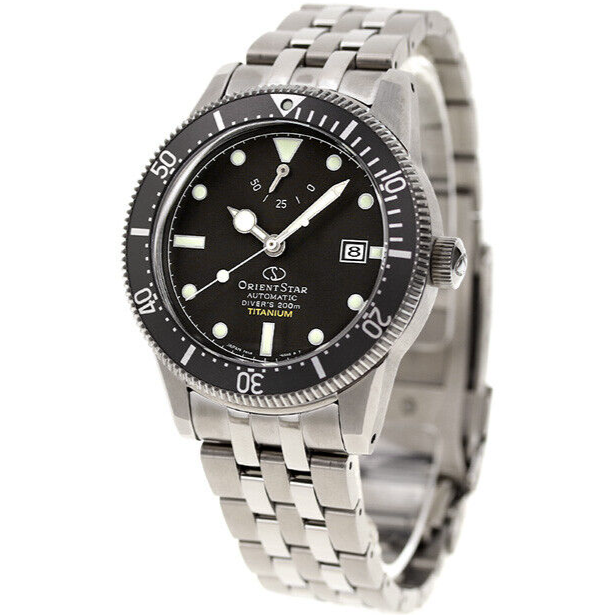 ORIENT STAR RK-AU0701B Titanium Automatic Watch M42 Diver 1964 2nd