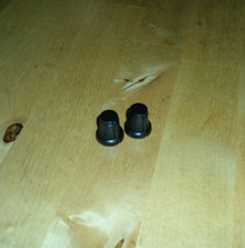 Akai MPC 2000XL Volume / Record Gain / Q-Link Knob Painted Black Lot of 2