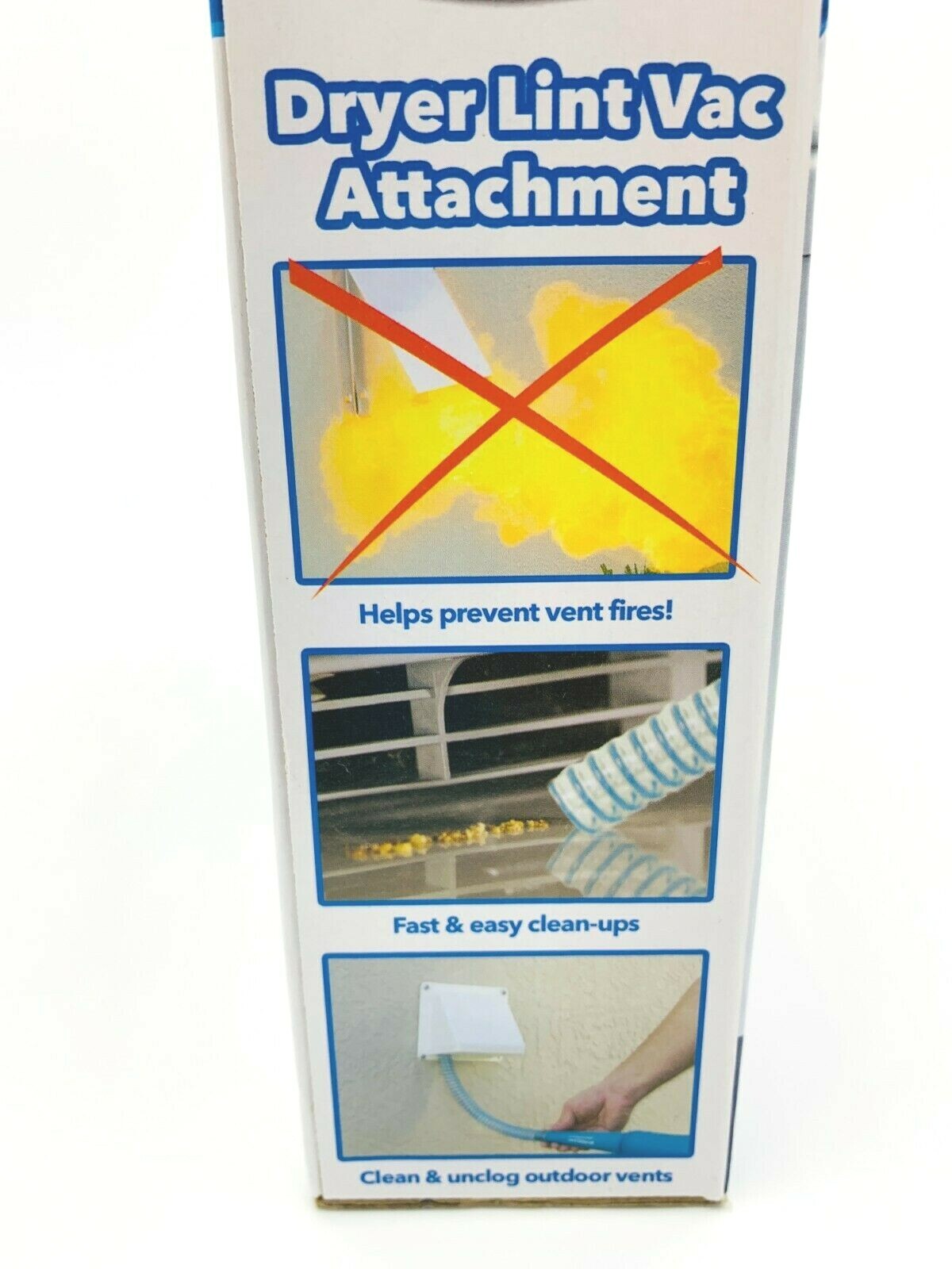 Hurricane Lint Lizard Vacuum Hose Dryer Lint Vac Attachment Brand New