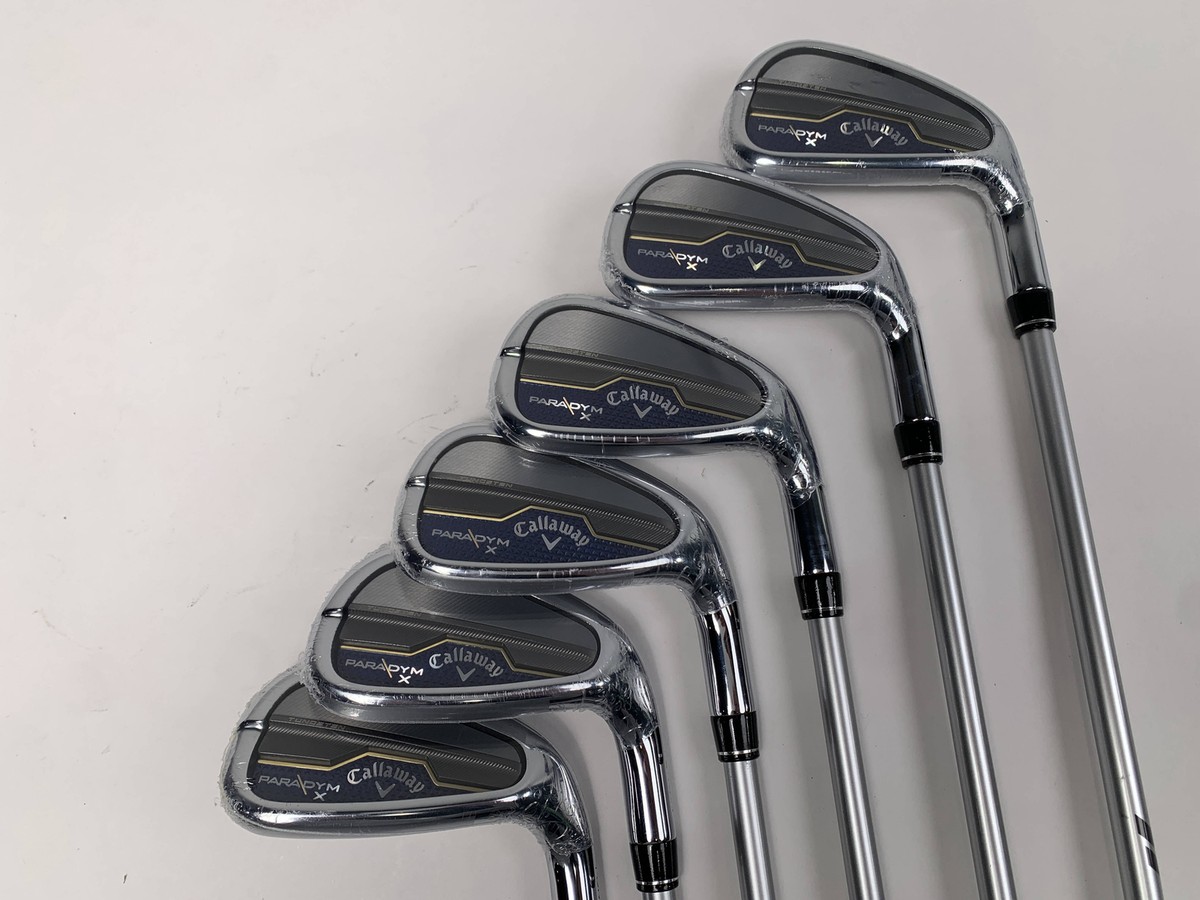 Callaway Paradym X Iron Set 6-PW+GW Aldila Ascent 40g Ladies