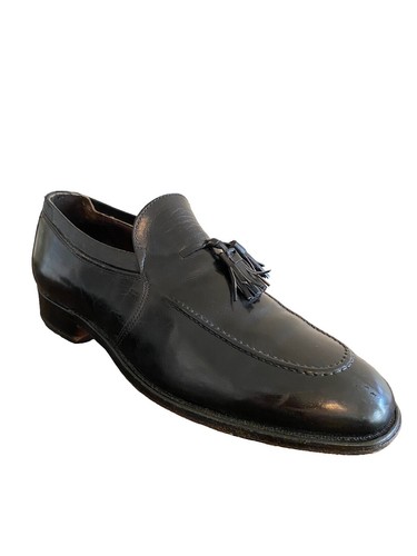 Bostonian Crown Windsor Vintage Size 10D Black Leather Mens  display picture 1