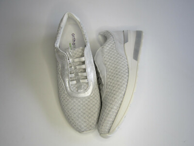Waldläufer H-Clara-soft Keilsneaker Gummizug G Weite 5 = 38 grau silber  G641