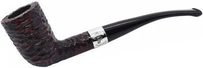 PETERSONS Peterson Donegal Rocky Rustic Finish Medium Quarter Bent Dublin Briar Pipe (124)