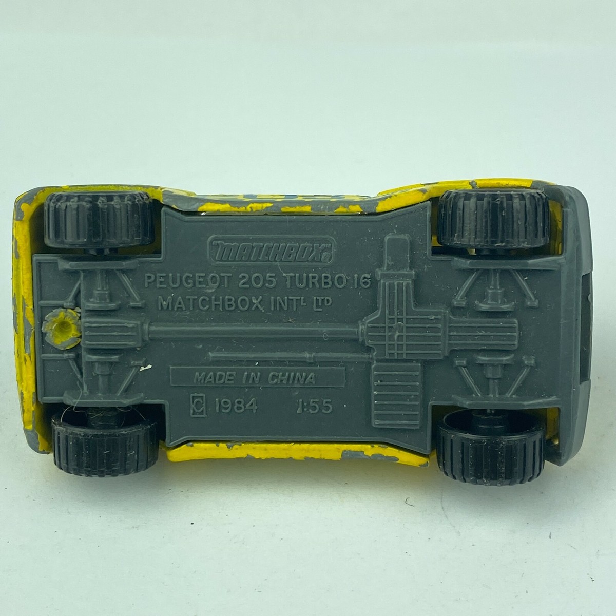 再値下げ！ Peugeot 205 Turbo 16 ミニカー Matchbox Peugeot 205 Turbo 16 1984 Yellow Diecast Toy Car | eBay