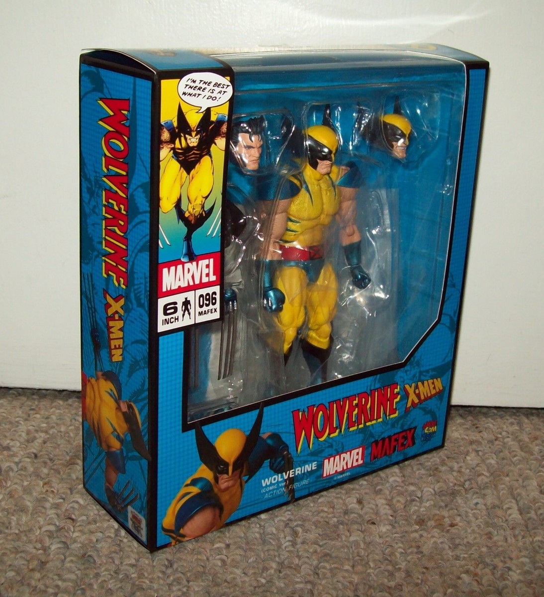Authentic Wolverine Mafex No.096 Tiger Stripe Reissue 6