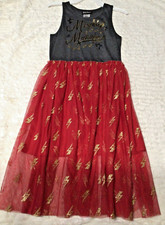 Harry Potter Mischief Managed HALLOWEEN Costume Gryffindor Dress L 10/12