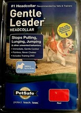 PetSafe Gentle Leader Head Collar Red for Small Dogs up to 25 lbs with DVD