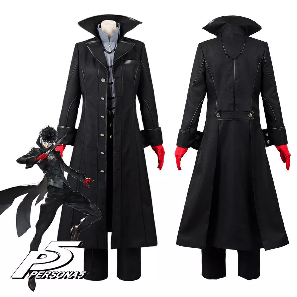 P5 Joker Cosplay Costume  Top Quality Coat for Sale