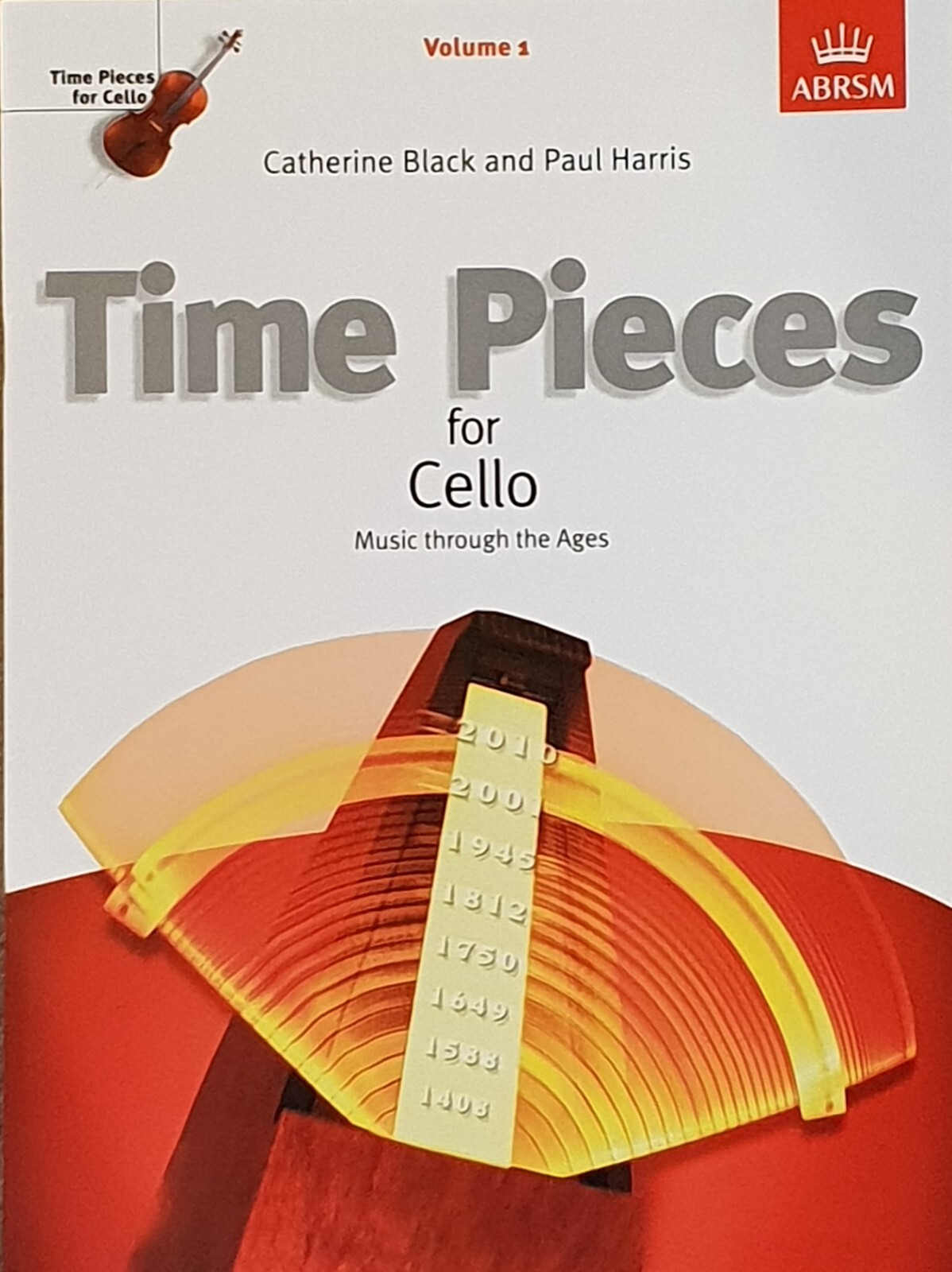 Time Pieces Cello Music Book Volume 1 with Piano ABRSM - Learn To Play Cello  !!