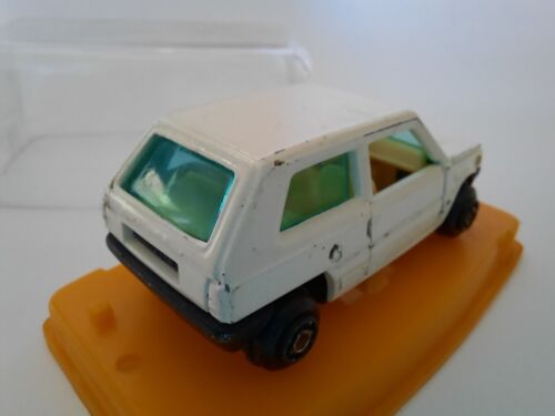 GUISVAL white Seat Panda 1/64 Made in Spain no Fiat car in box coche caja rare - Imagen 3 de 11
