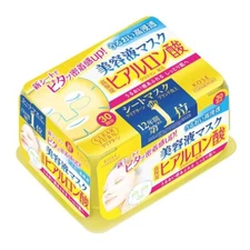 KOSE Cosmeport CLEAR TURN Hyaluronic Acid Essence Facial Mask 30 sheets
