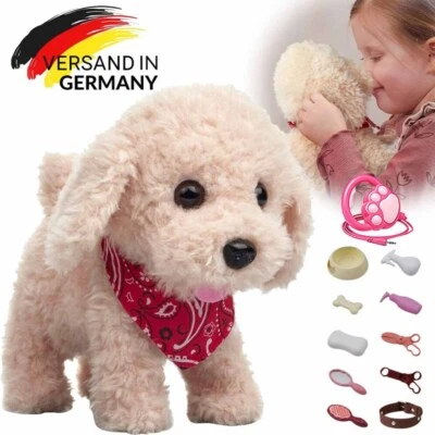 MARKENLOS Elektronische Hund Interaktiv Plüschtier Funktionshund Kinder Spielzeug Geschenk