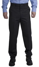 New! Red  Kap Industrial Work Pants Mens 32x30 Black Wrinkle Proof