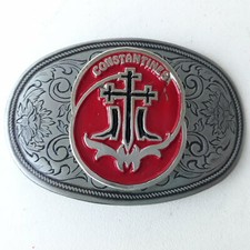 Constantines Oval Belt Buckle 3.5-Inch Diameter