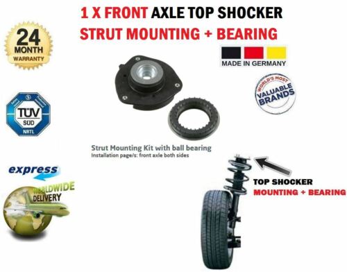 1x Front Axle STRUT MOUNTING for AUDI TT Roadster 2.0 TFSI quattro 2008-2010 - Photo 1/8