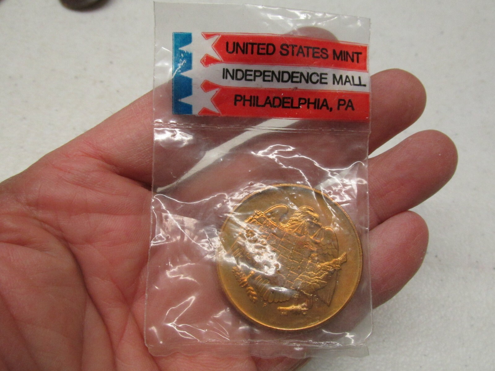 COIN FROM PHILADELPHIA MINT IN ORIGINAL WRAPPER