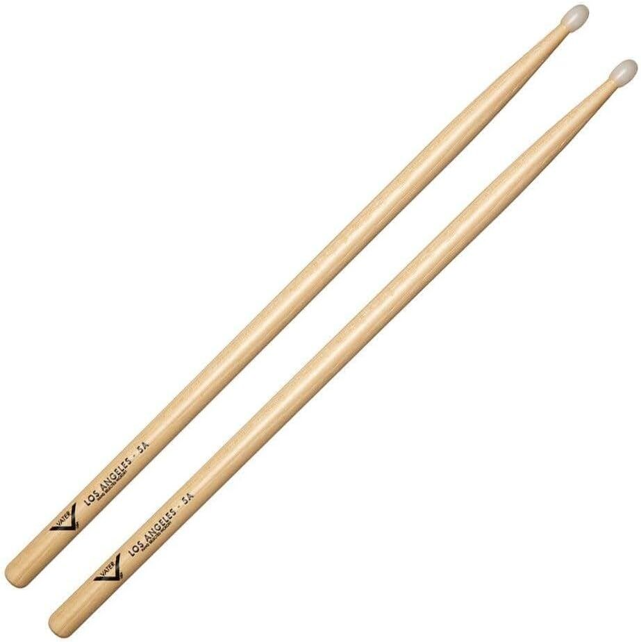 Vater 5A Hickory Nylon Tip Los Angeles Drum Sticks VH5AN