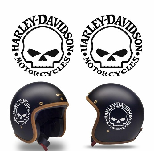 Harley Davidson replica G skull casco sticker calavera moto eBay