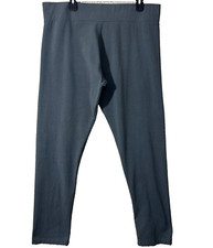 LOGO Layers by Lori Goldstein Leggings Women LP Gray Ankle High Waist