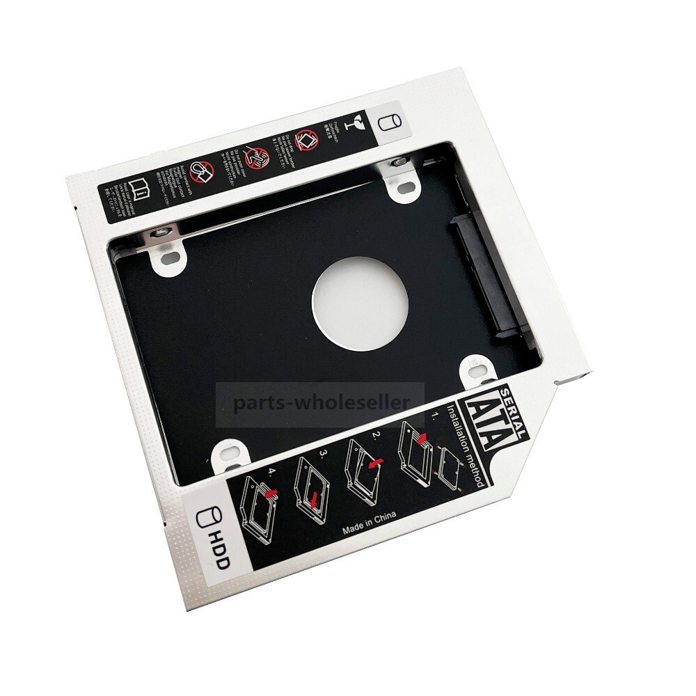 2ème Disque Dur HDD SSD SATA Optique Baie Cadre Caddy Pour ASUS N55E N55SF N75E N75S N75SF N55SL