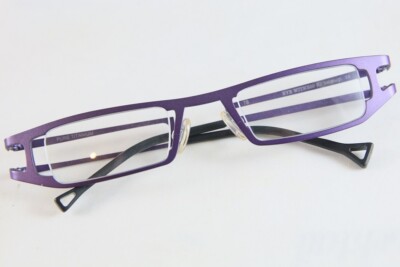 NEW VINTAGE THEO EYE-WITNESS KI PURE TITANIUM EYEGLASSES MADE IN
