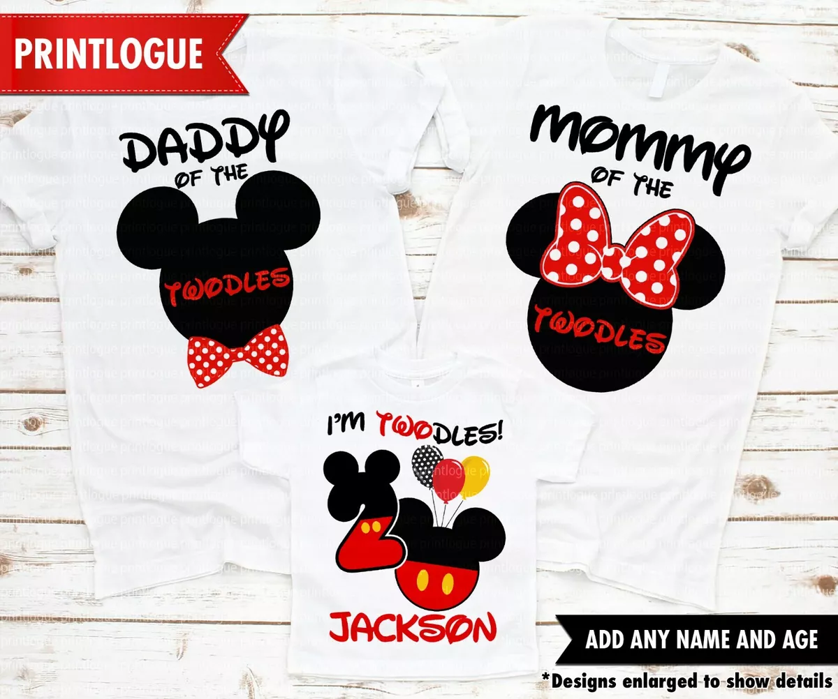 Mickey birthday shop shirts