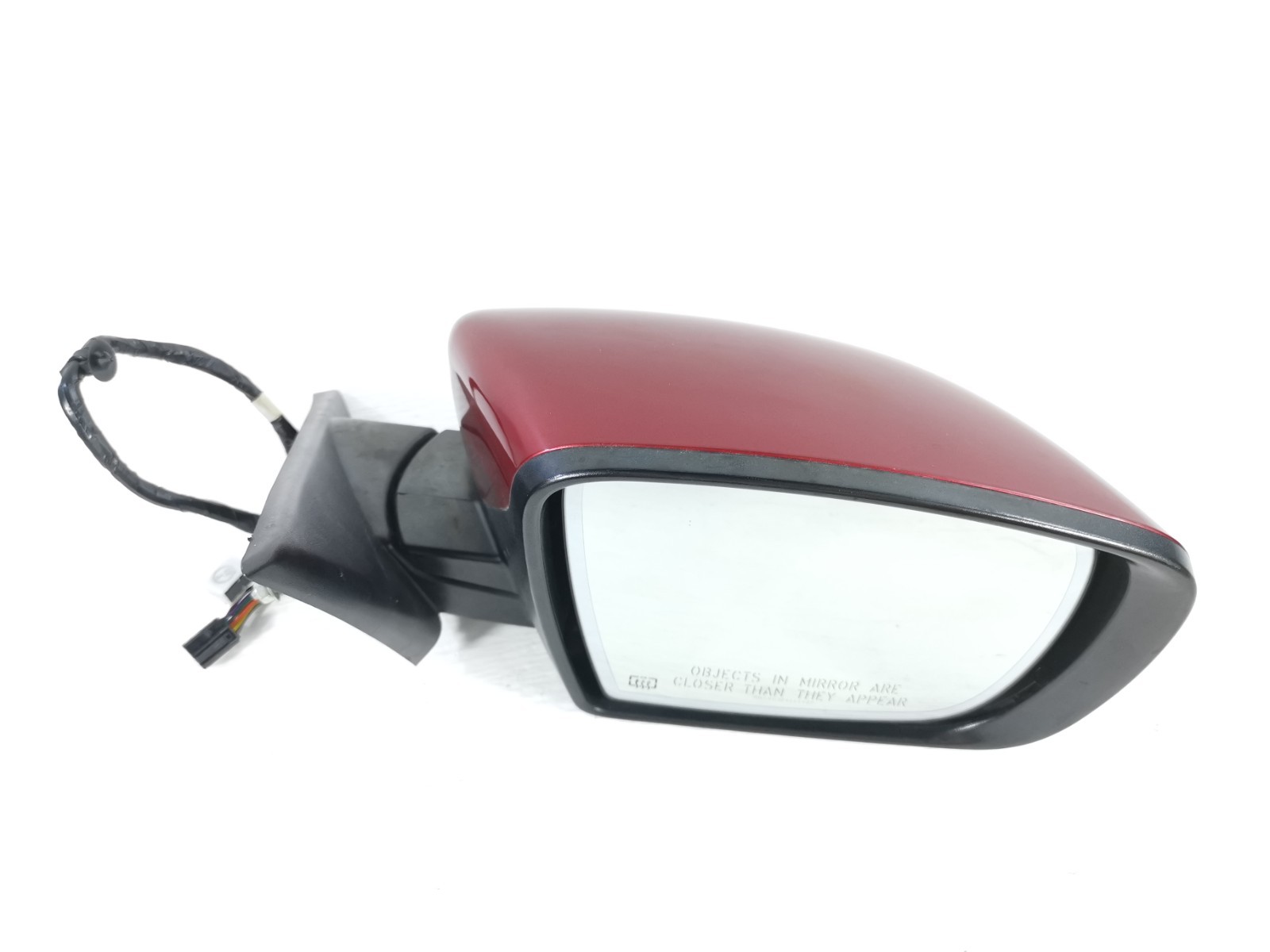 Maserati Ghibli S AWD 3.0 Auto 2014 Front Right Side Door Mirror Red Color OEM
